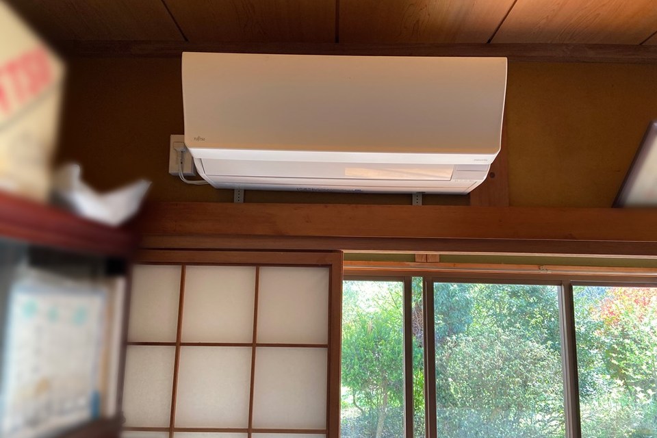 エアコン取付工事の画像