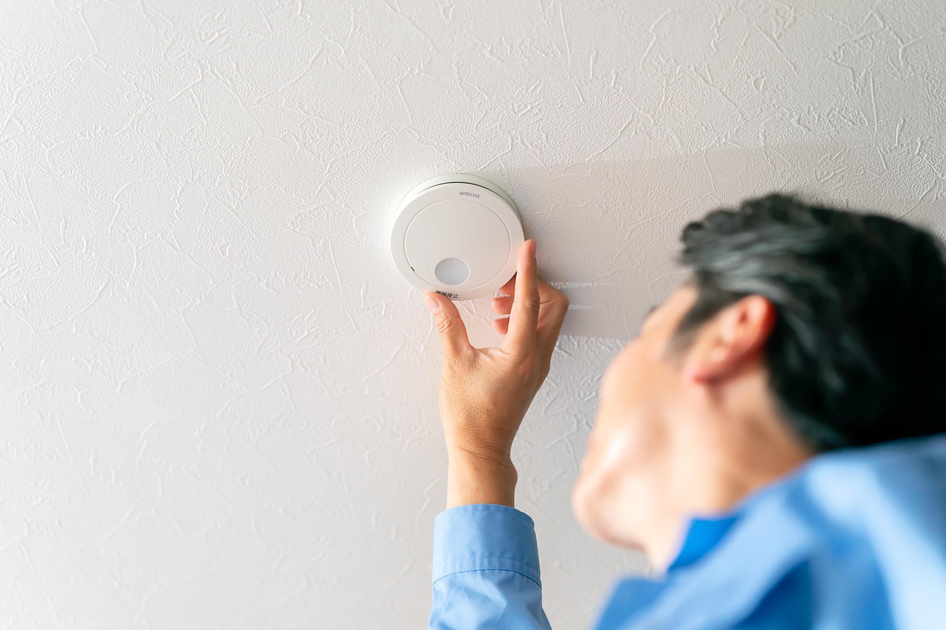 火災報知設備工事イメージ画像